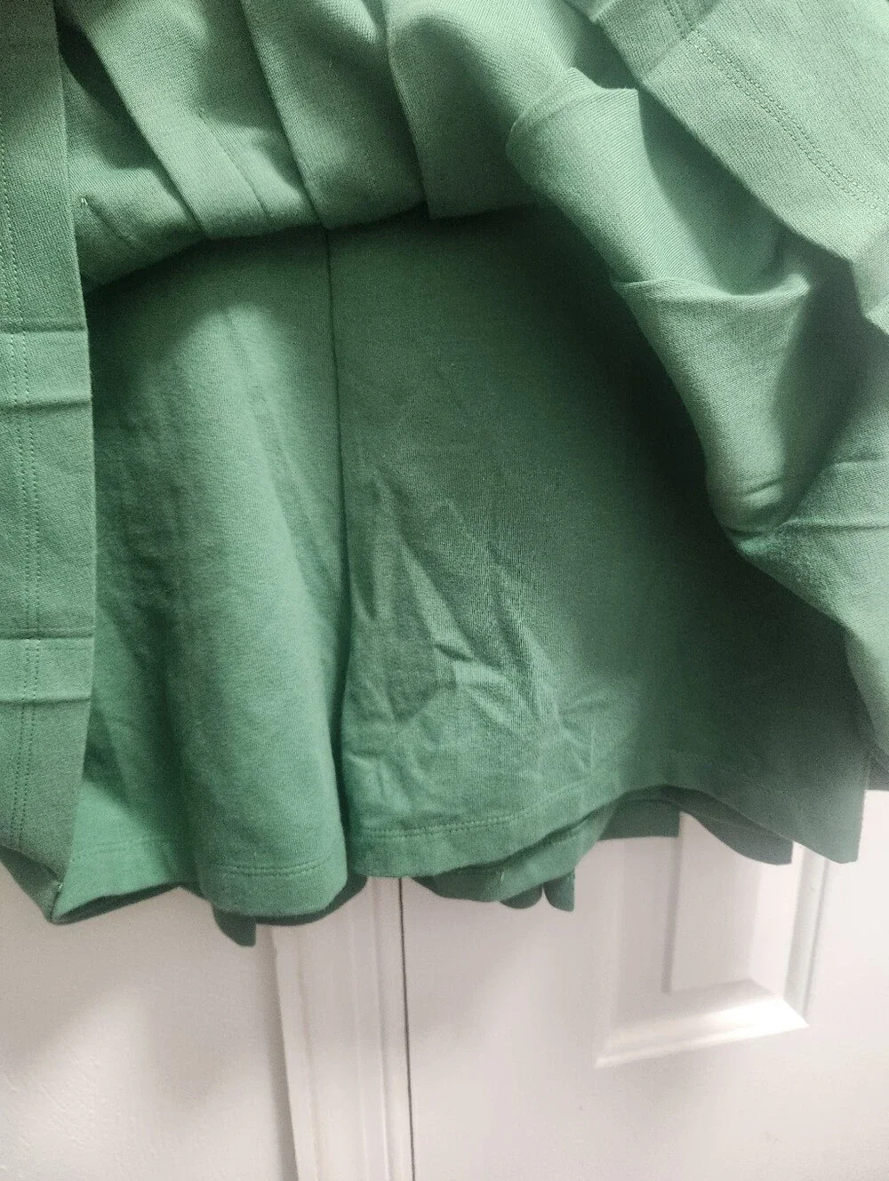 NWT Victoria's Secret Olive Green Pleated Tennis Skirt Size Large